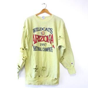 Vintage University of Arizona Wildcats Final Four 1997 Basketball Sweatshirt 2X